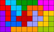 Пентамино - Прямоугольник 6x10