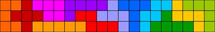 Пентамино - Прямоугольник 3x20, вариант №1